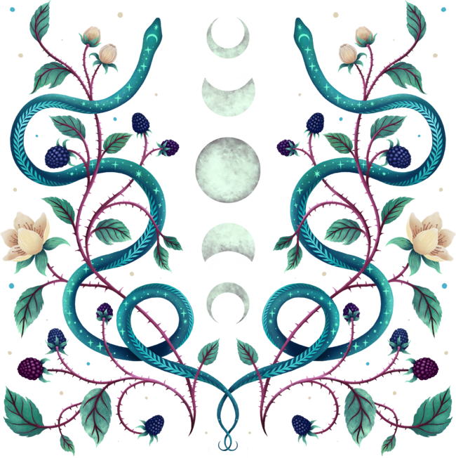 Serpent Moon by EpisodicDrawing