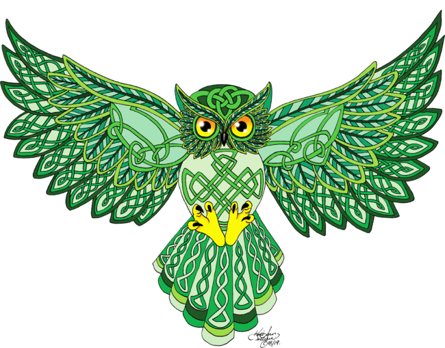 Celtic Flight Owl