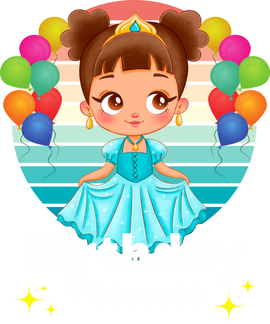 Birthday Princess Cute Design