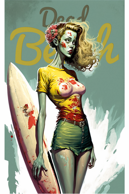 Dead Beach Zombie Girl