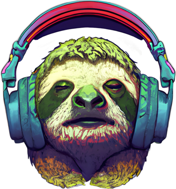 Relaxed Cool Lazy Sloth Music by Proutyly