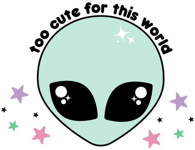 Kawaii Alien | Too Cute For This World by Sasyall