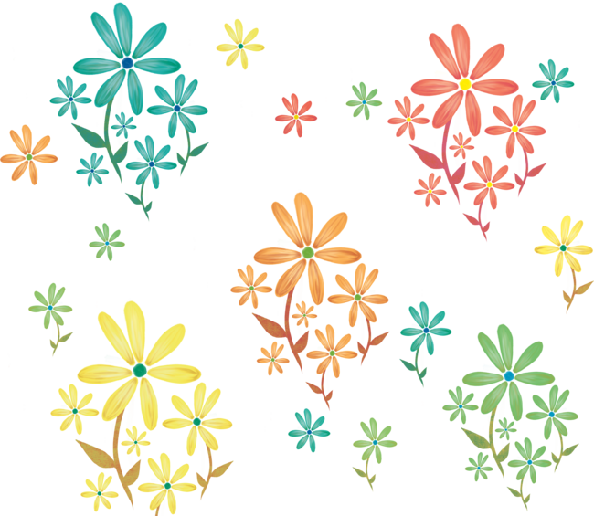 Groups of Flowers