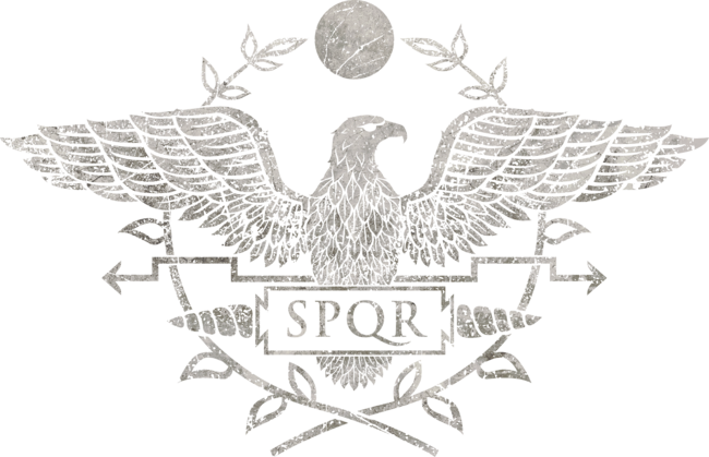 Roman Empire Eagle Emblem - Vintage Metal