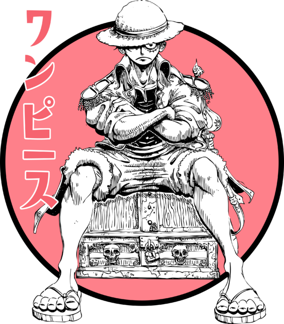 Luffy Pirate King - One piece