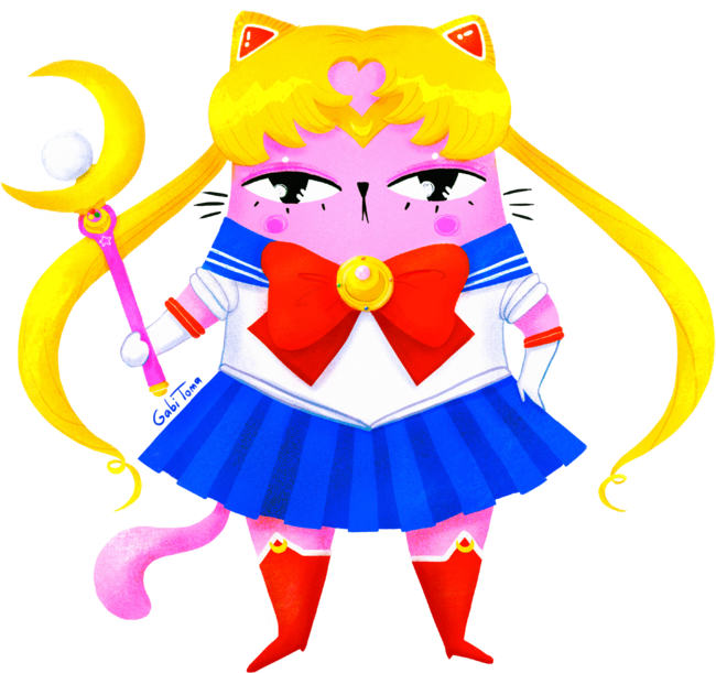 Sailor Meow by GabiToma