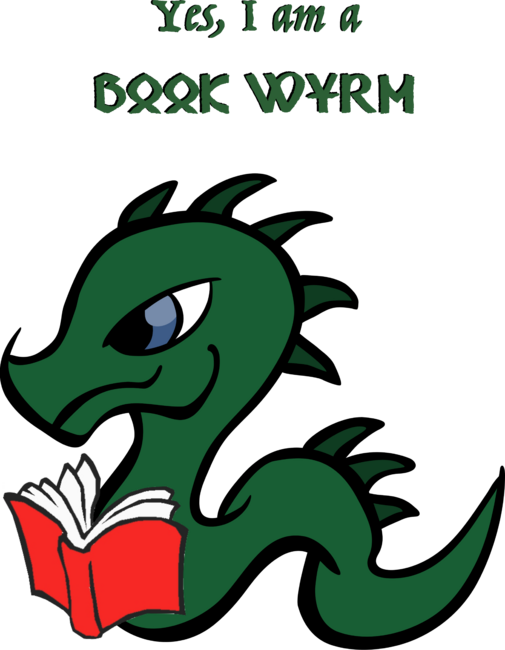 Book Wyrm (Baby Dragon)