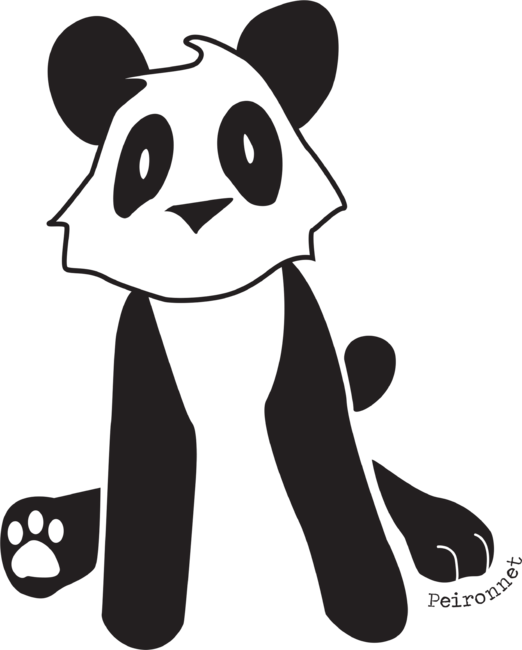 Minimalist Panda