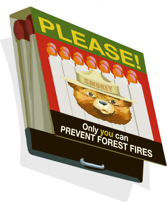 Smokey the Bear Forest Matches
