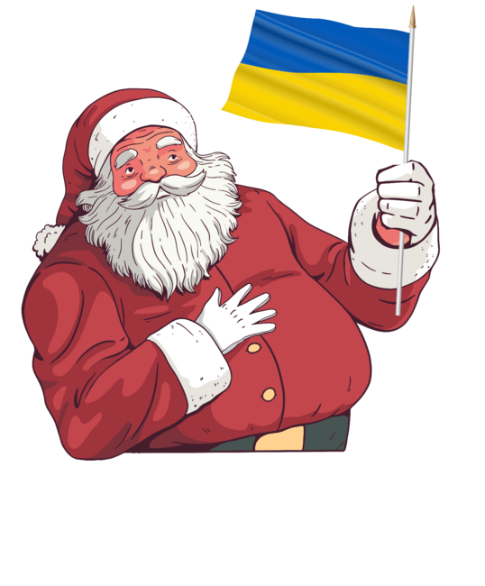 i stand with ukraine christmas
