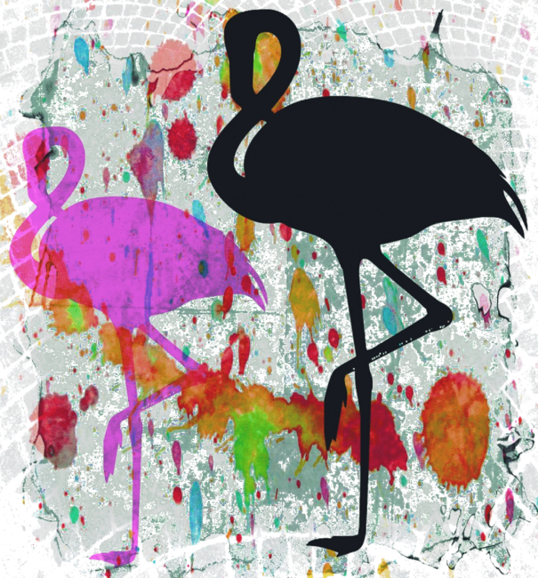 Flamingo Elegance by stylebynicky