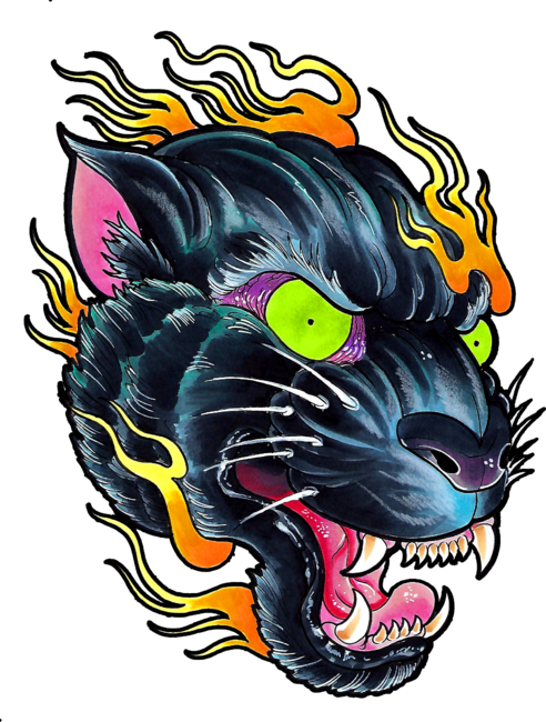 Flaming Panther
