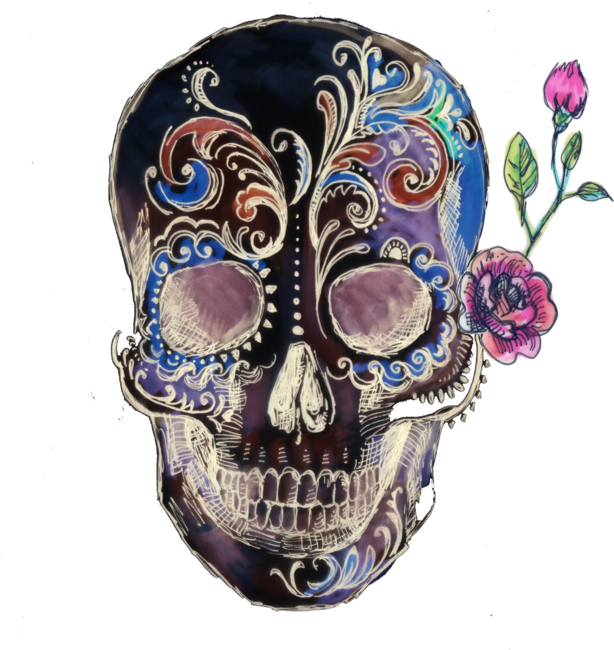 Skull &amp; Flowers