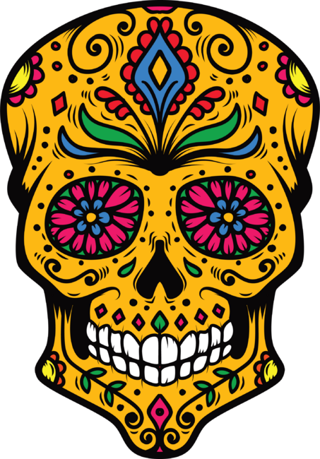 Candy Skull Day of the Dead by pingman
