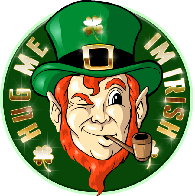St. Patrick's Day Funny Hug Me I'm Irish Party T Shirt Gift Idea