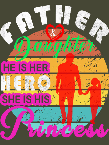 FATHER AND DAUGHTER HERO AND PRINCESS