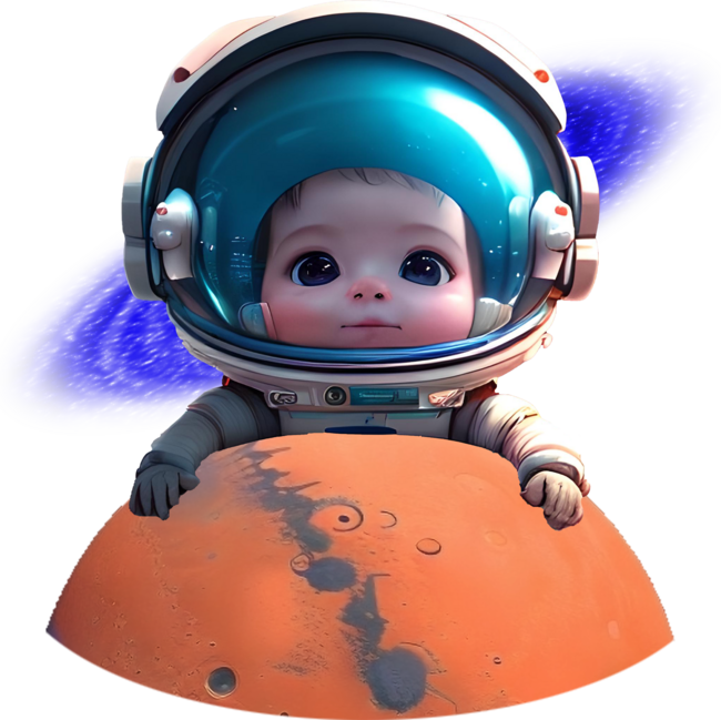 Born For New Horizons │ Baby Astronaut On Mars