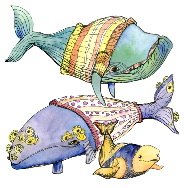 Whales in Sweaters