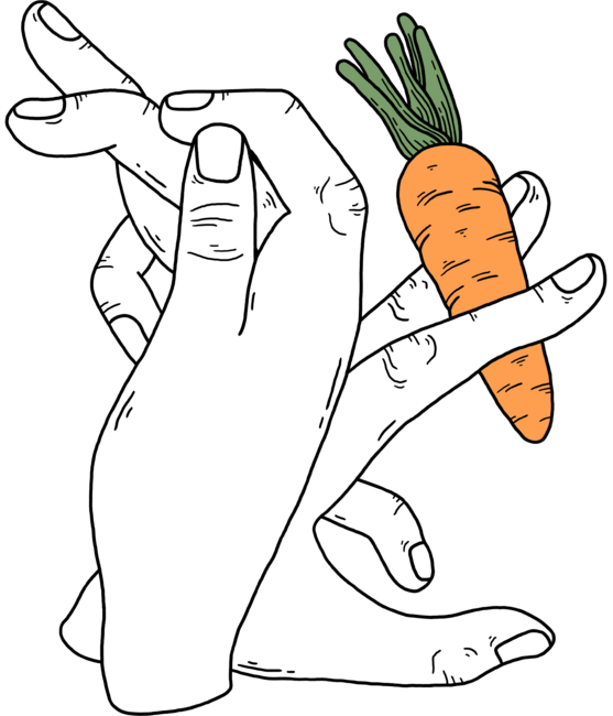 Rabbit hand