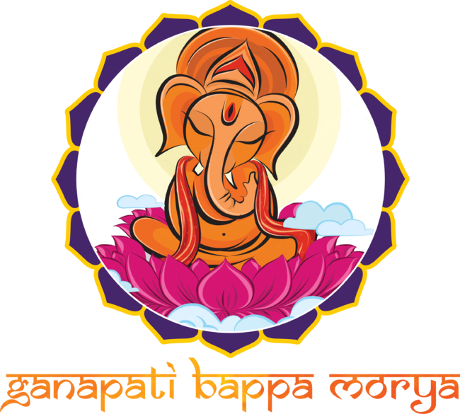 Ganapati Bappa Morya Adorable Lord Ganesha