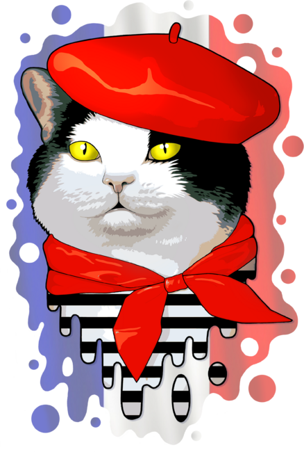 cat french by Fargon