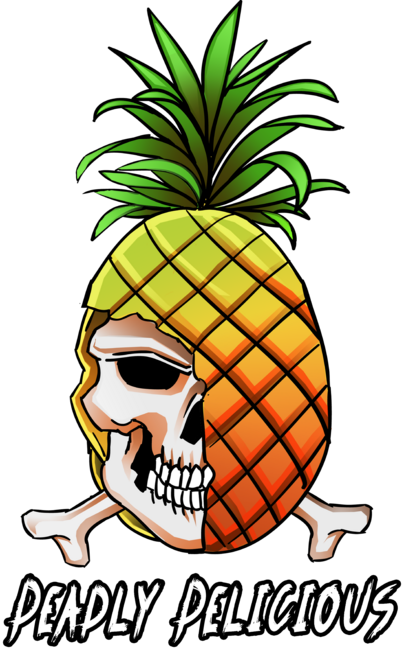 Deadly Delicious Skull Pineapple