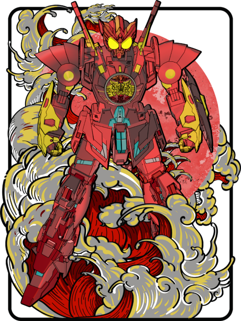 Red OOO Gundam