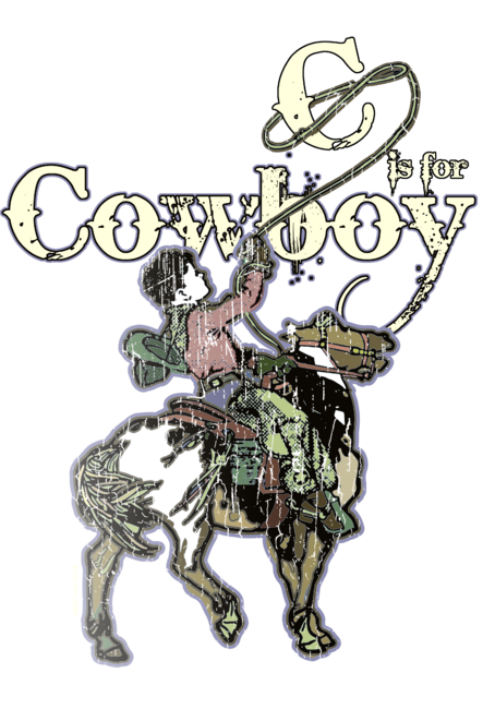 C is for Cowboy by OffsetVinylFilm