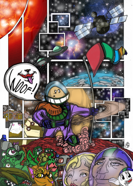The Space Traveller by GillmanDesigns