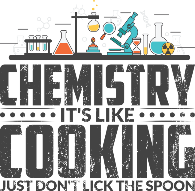 Chemistry science and cook