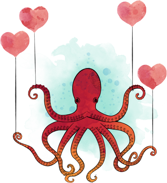 Love Octopus by TatianaGomes