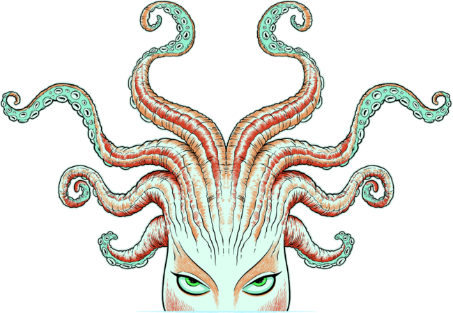 Sea Witch Medusa by crazy3dman