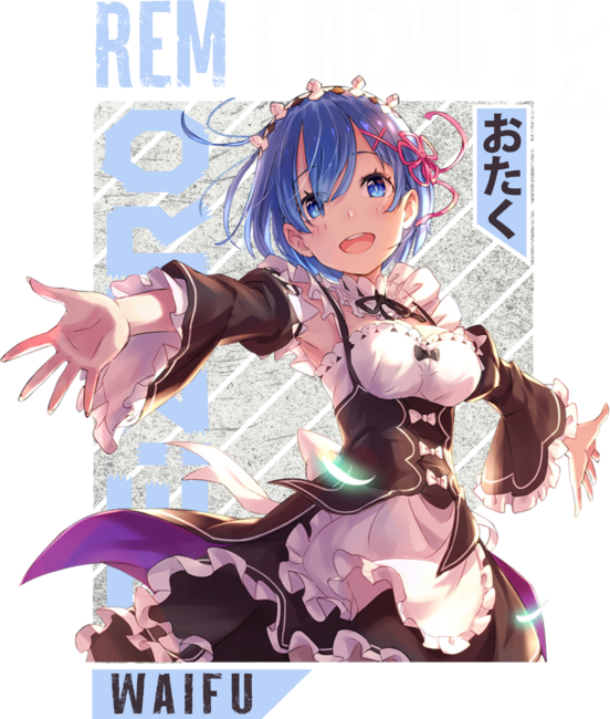Re:Zero Rem Cute Anime Girl
