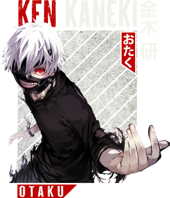 Ken Kaneki, Tokio Ghoul, Anime by Newsaporter