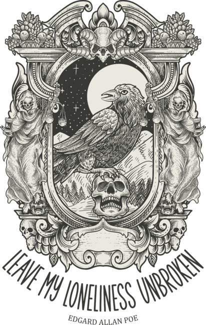 Edgar Allan Poe, Nevermore Raven Bookish