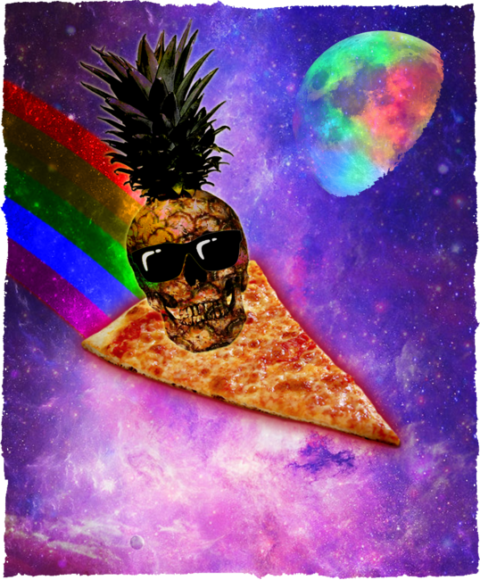 Ridiculous Pineapple Pizza Rainbow