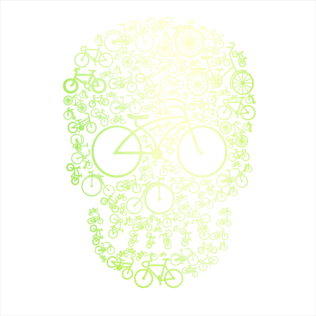 Sports Bicycling And Cycling Bicycle Skull