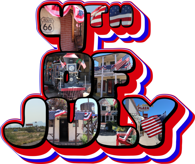 3D 4th Of July Big Letter