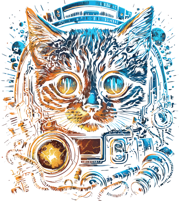 Kittynaut by Geekster