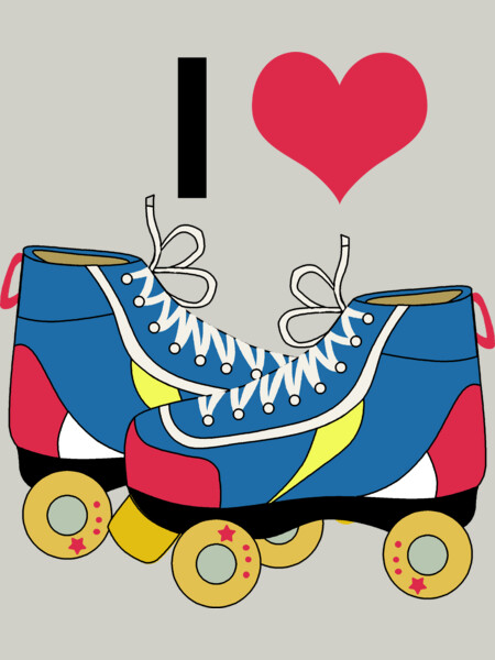 I heart roller skates