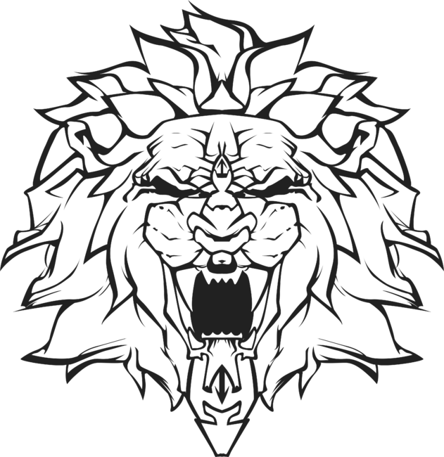 Roaring Lion by paperclipdesign