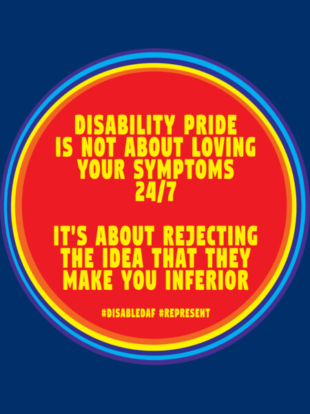 Disability Pride Is... (Men's T-Shirt)