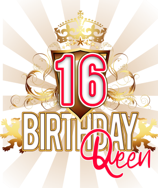 16 sweet sixteen 16th birthday 16 years old girl birth queen gif