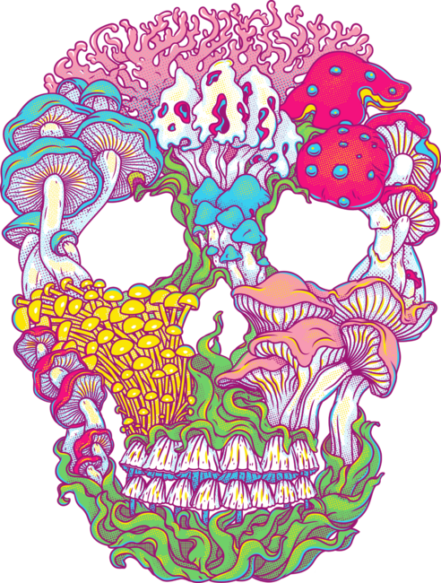 mushrooms scull by ircadelik