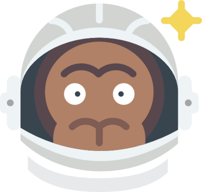 Astronaut Monkey by ThreeNomads