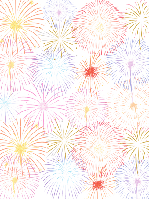 Fireworks Party Pattern by Ambrose206