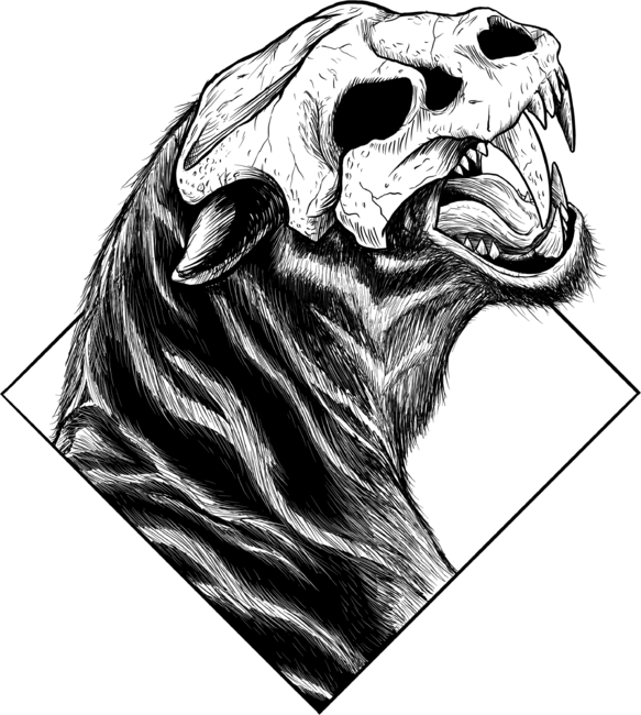 Bone-Masked Sabertooth Tiger