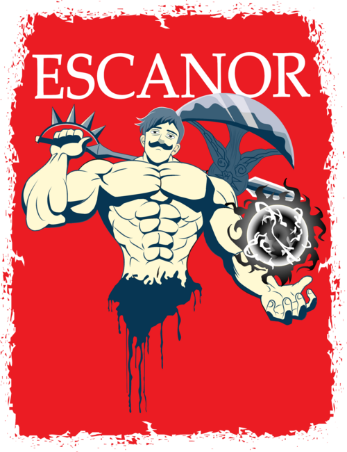 Escanor - The seven deadly sins anime