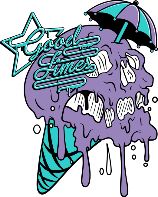Good times Melting skull by IncSter