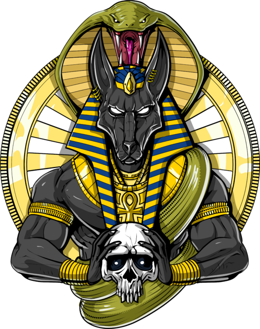 Egyptian God Anubis by underheaven